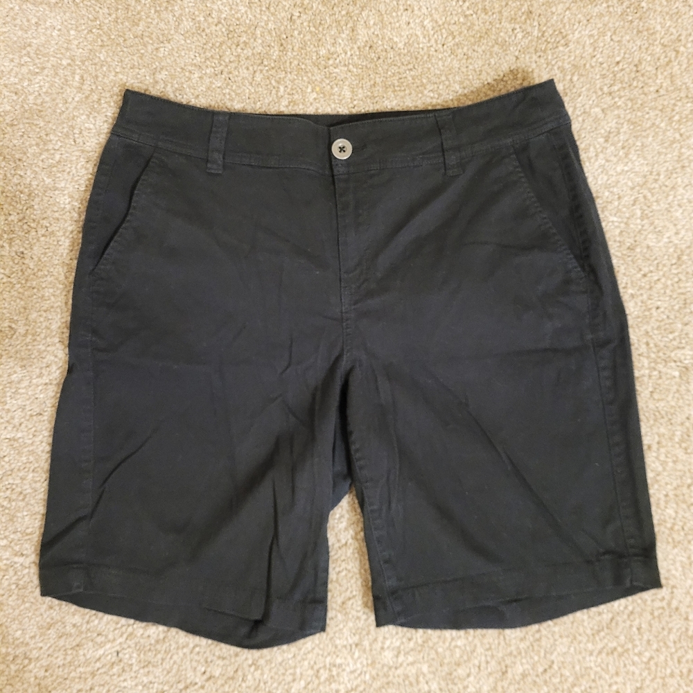 Lane Bryant Black Shorts